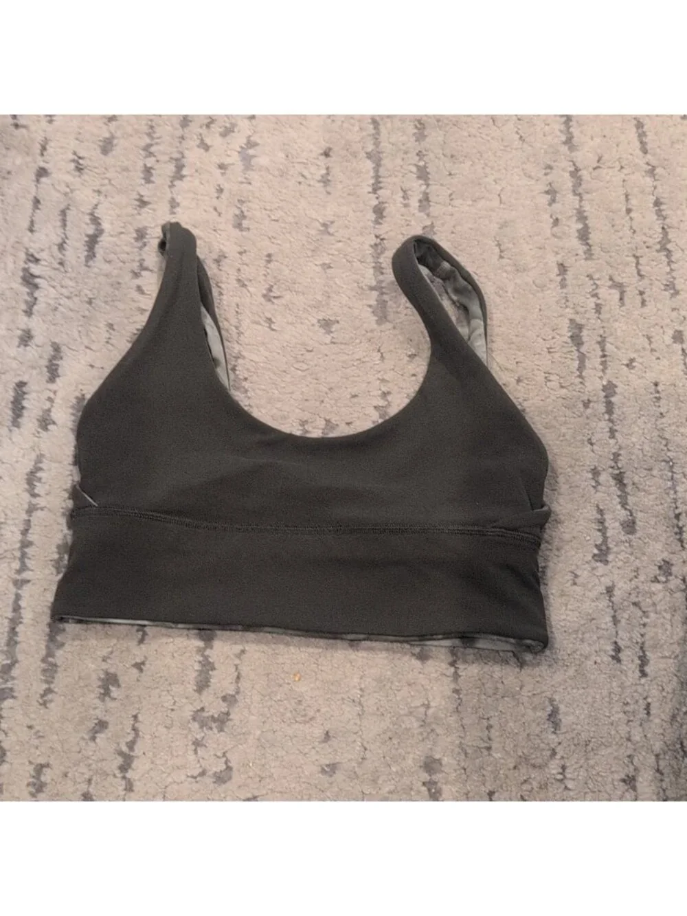 Lululemon Align Reversible Bra *Light Support, A/B Cup Diamond Dye Light Sage
